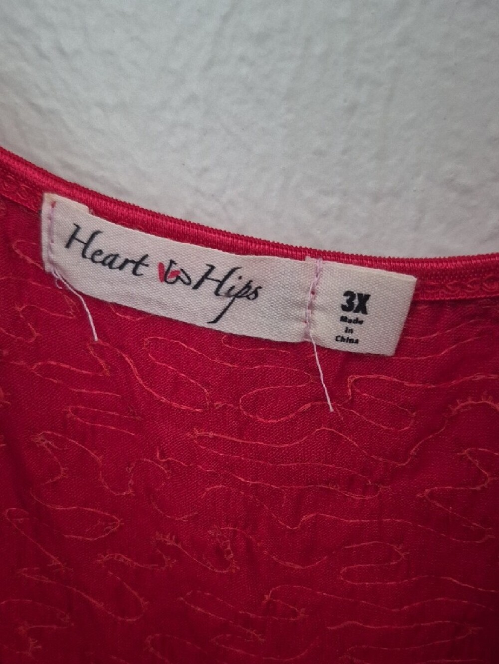 Heart & Hips Red Sequin Tank Top - Picture 2 of 4